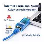 USB to RJ45 Ethernet Adaptör 10/100 Mbps LAN Kartı