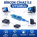 USB to RJ45 Ethernet Adaptör 10/100 Mbps LAN Kartı