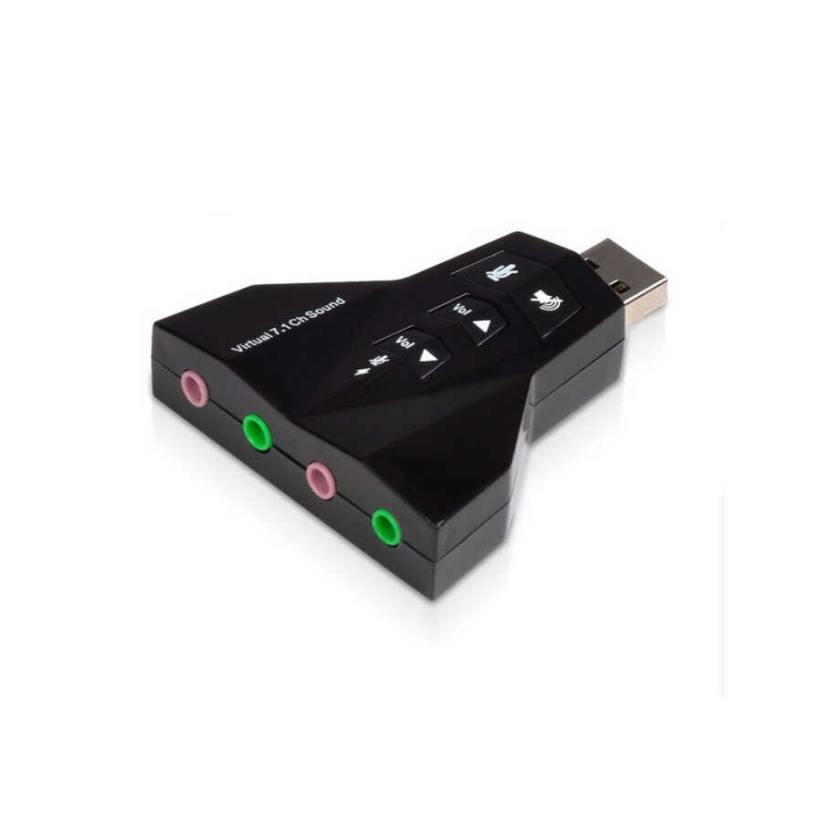 7.1 Virtual Sound 3D Usb Ses Kartı