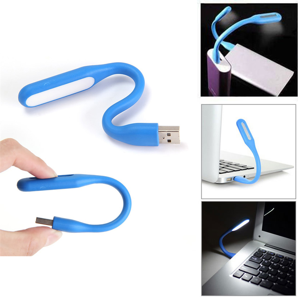 Usb Led Lamba Katlanabilir Pc Laptop Klavye Aydınlatma Mavi