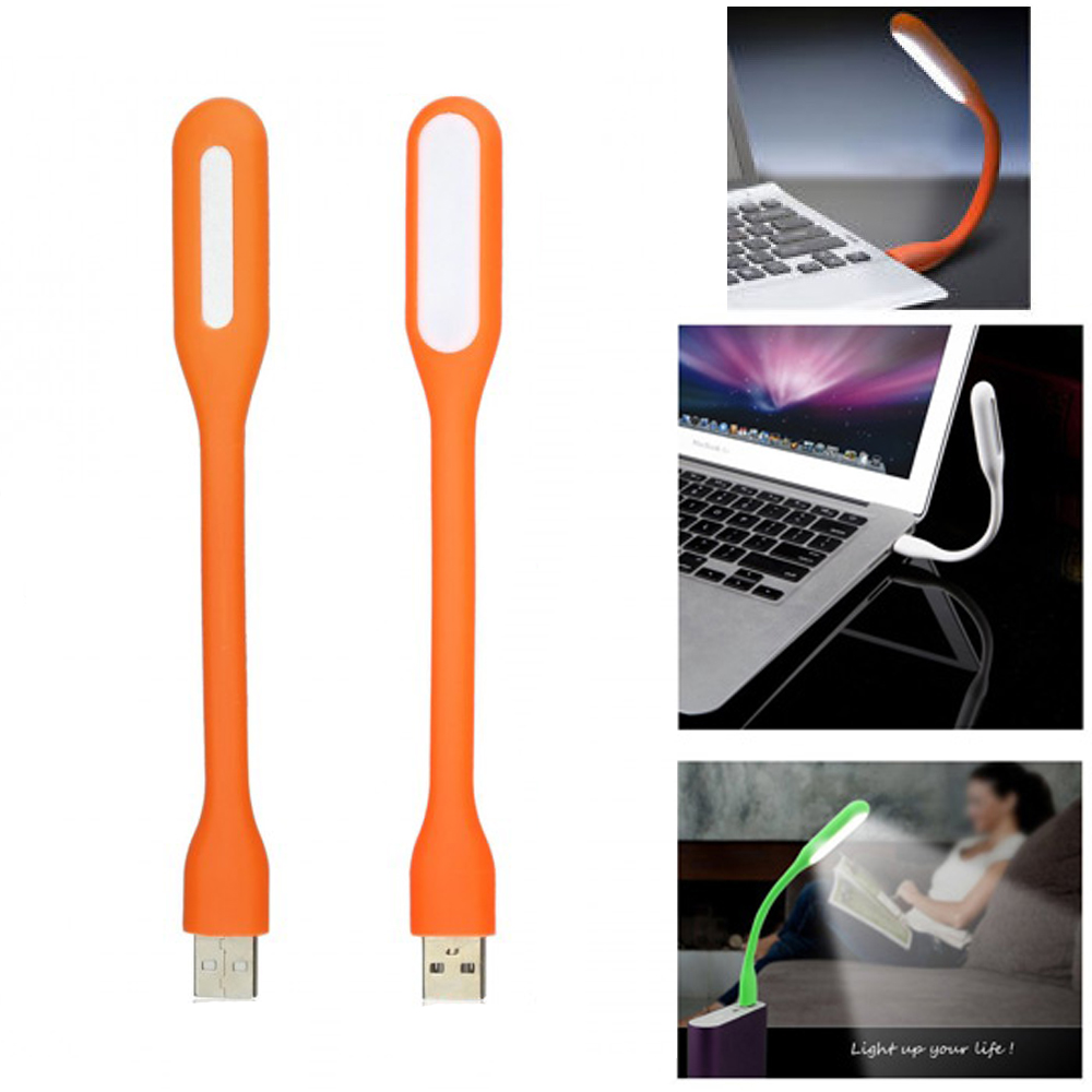 Taşınabilir Usb Led Işık Lamba Laptop Lambası Pc Işığı Turuncu