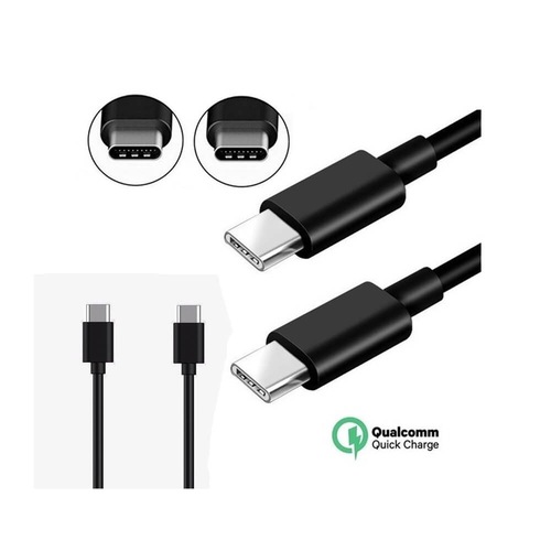 Usb Type-C To Type C (2 Ucu Type C) Hızlı Şarj Data Kablo - 1 Mt (439861088)