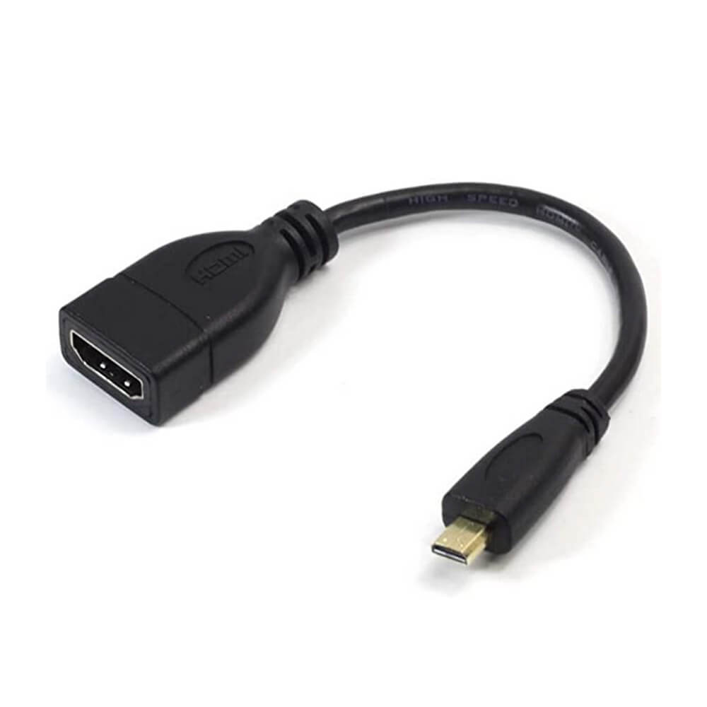 Hdmi Dişi Micro Hdmi Erkek Çevirici Kablo Uzatma Kablosu