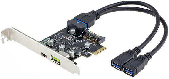 2 Port Usb 3.0 Dişi Anakart 20 Pin 2Xusb Uzatma Kablosu 19 Pin