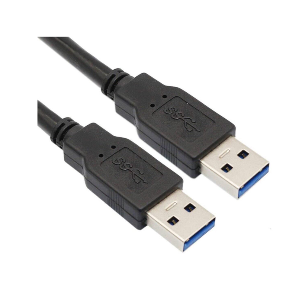 Usb 3.0 İki Ucu Erkek Erkek Kablo Data Bağlantı Kablosu 1 M