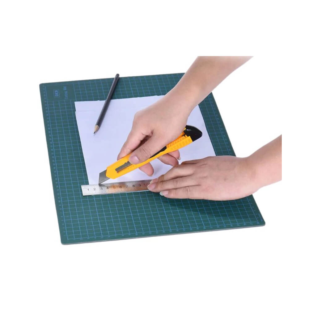 A3 Kesme Matı Patchwork - Kesme Tablası - Kesim Altlığı - Cutting Mat - 42*30cm - Yeşil