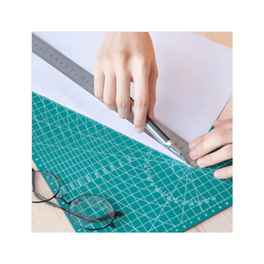 A3 Kesme Matı Patchwork - Kesme Tablası - Kesim Altlığı - Cutting Mat - 42*30cm - Yeşil