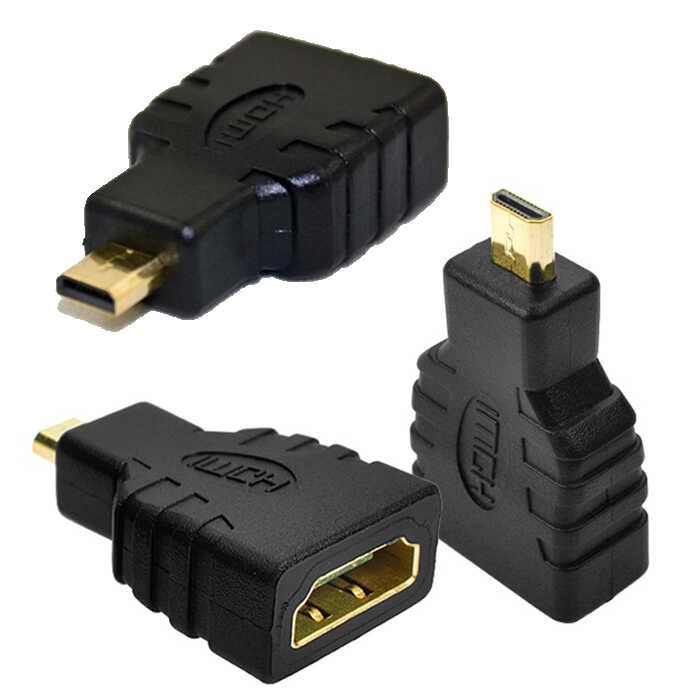 Micro Mikro Hdmi to Hdmi Çevirici Aparat - Hdmi Dişi Micro Hdmi Erkek Adaptör
