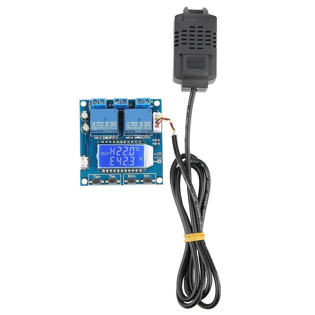 Sht20 Isı Ve Nem Kontrollü 2 Kanal Bağımsız Röle Modülü Xy-Tr01