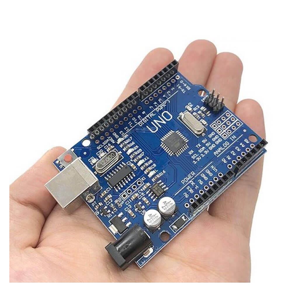Arduino UNO R3 Klon Atmega328p Smd CH340 Açık Kaynak Kodlu Yazılım