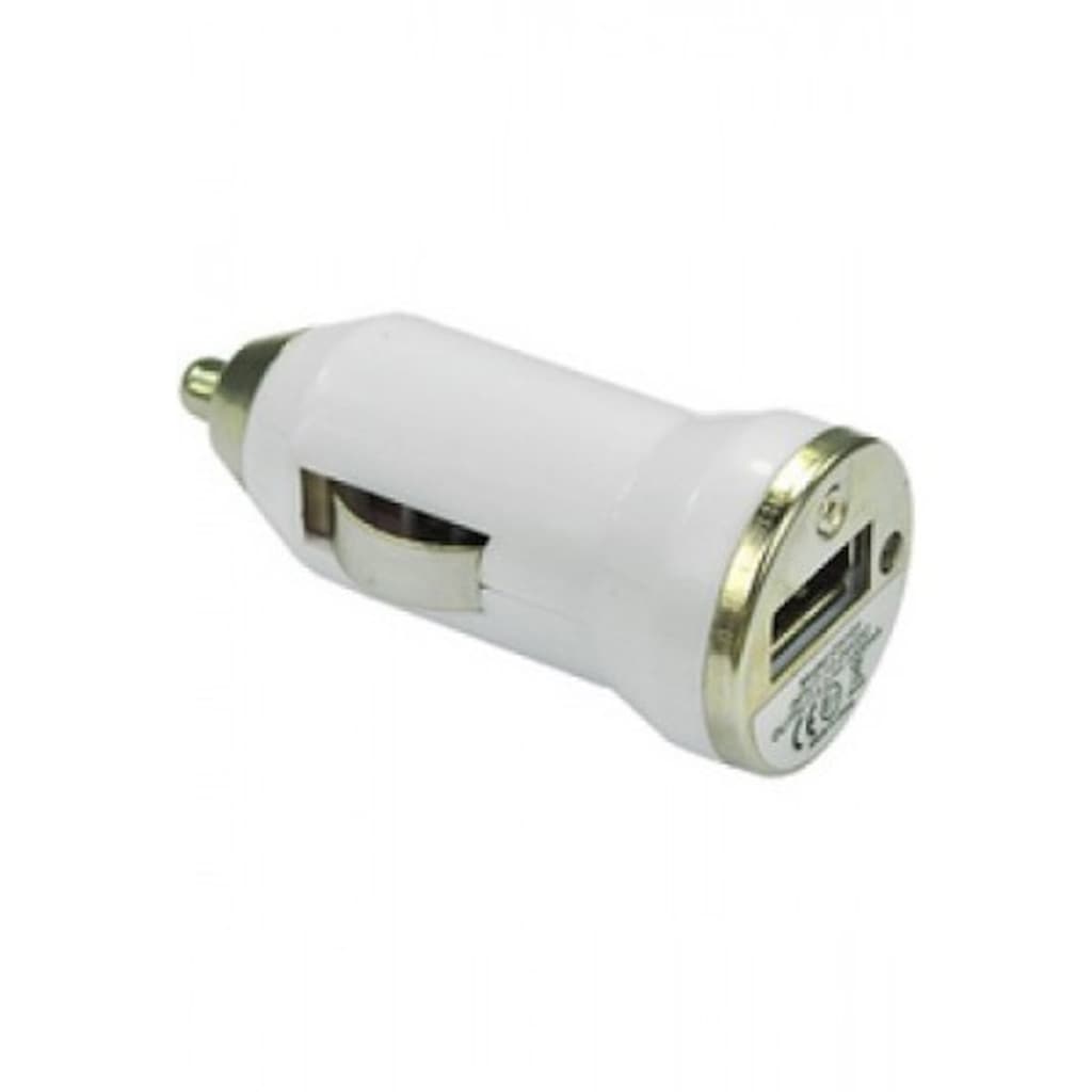 Araba Oto Çakmaklık Usb Araç Şarj Cihazı 1A Sony Lg Htc Samsung Beyaz (438570155)