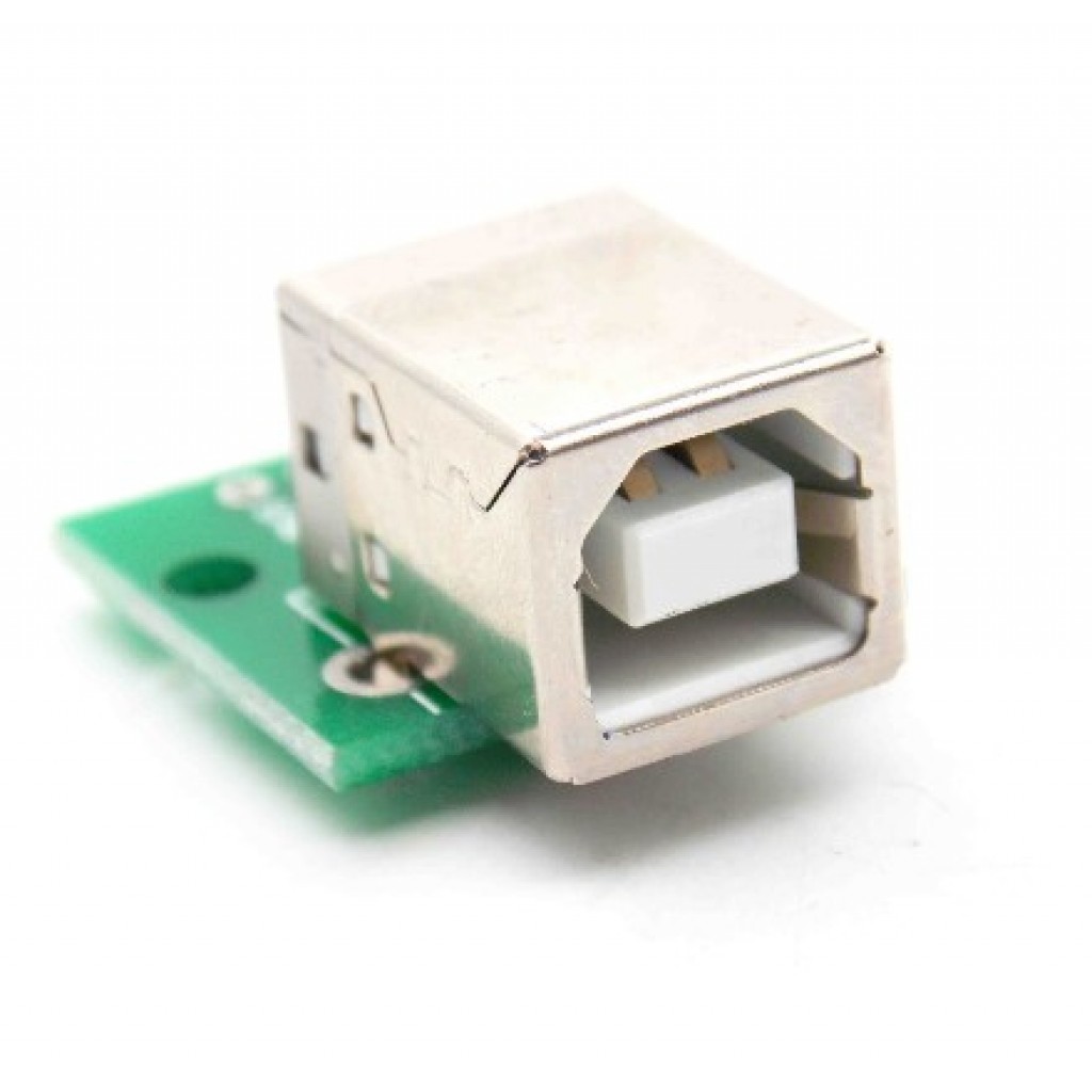 USB B Type B Dişi Soket - Breakout Board 2.54mm DIP Adaptör Konnektör