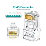 EZ RJ45 Cat5/Cat6 Yeni Nesil Konnektör-Delikli Konnektör