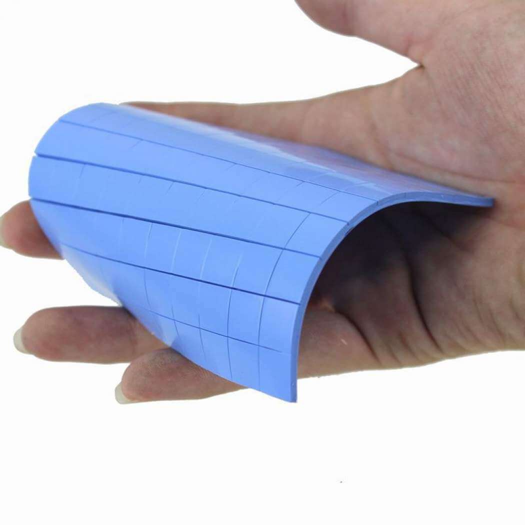3.0Mm x 100 x 100Mm Chipset Soğutucu Termal Pad Ped 10 x 10Mm Kesilmiş