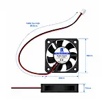 5V Fan 40 x 40 x 10Mm Soğutucu Fan 4Cm Fan 4 Cm Fan Cooler