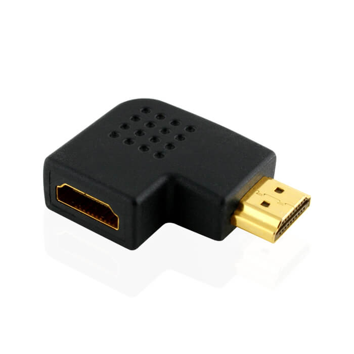90 Derece Hdmı Uzatma Çevirici Dirsek Adaptör Sağ Açılı