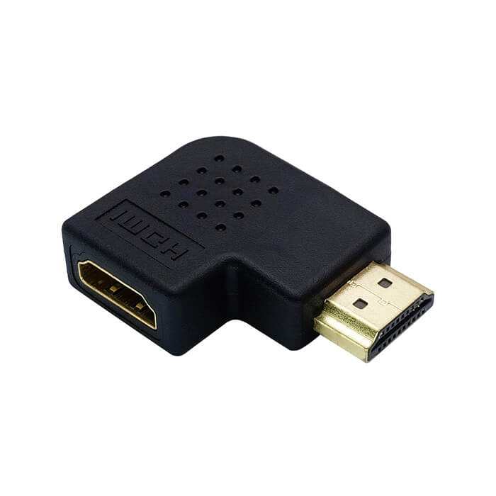 90 Derece Hdmı Uzatma Çevirici Dirsek Adaptör Sağ Açılı