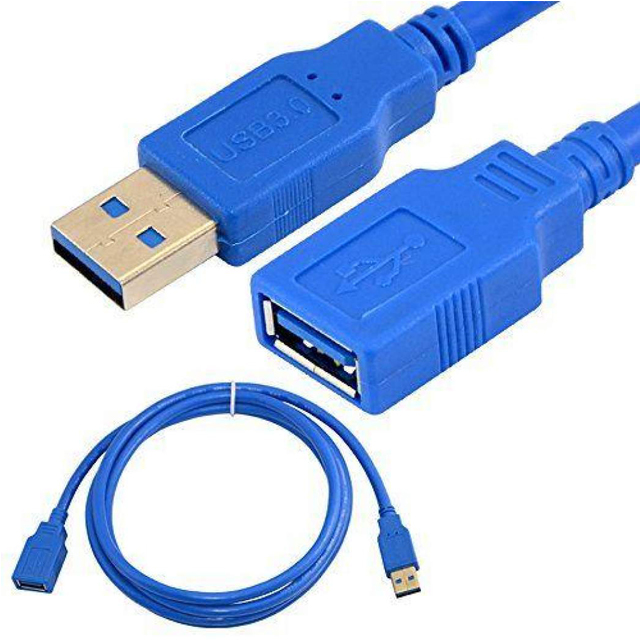 USB 3.0 Uzatma Kablosu Erkek Dişi Uzatma HDD Kablo 3 M
