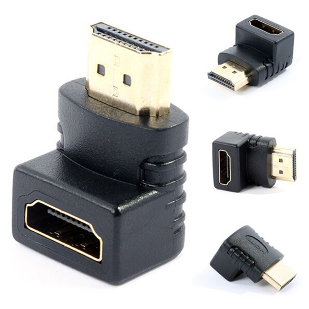 Hdmı Dirsek 90 Adaptörü Hdmı Erkek Dişi - Hdmı L Çevirici Uzatma