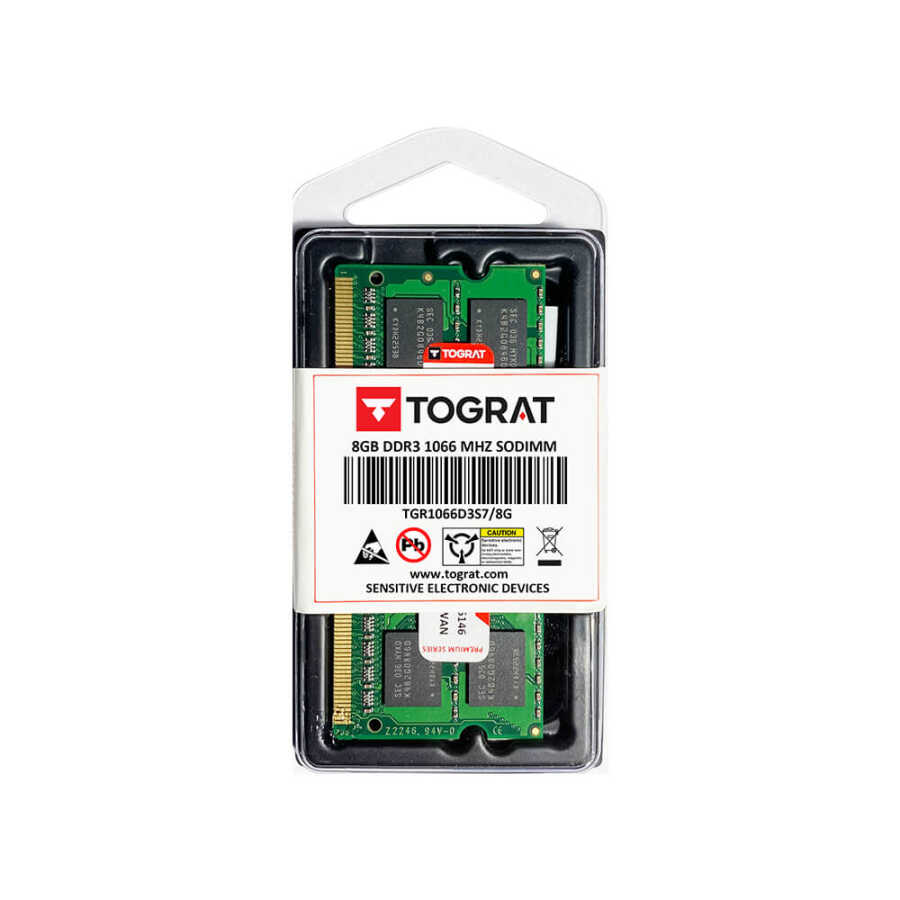 8GB DDR3 1066 MHz Notebook Ram Bellek - TGR1066D3S7/8G - 1.5v