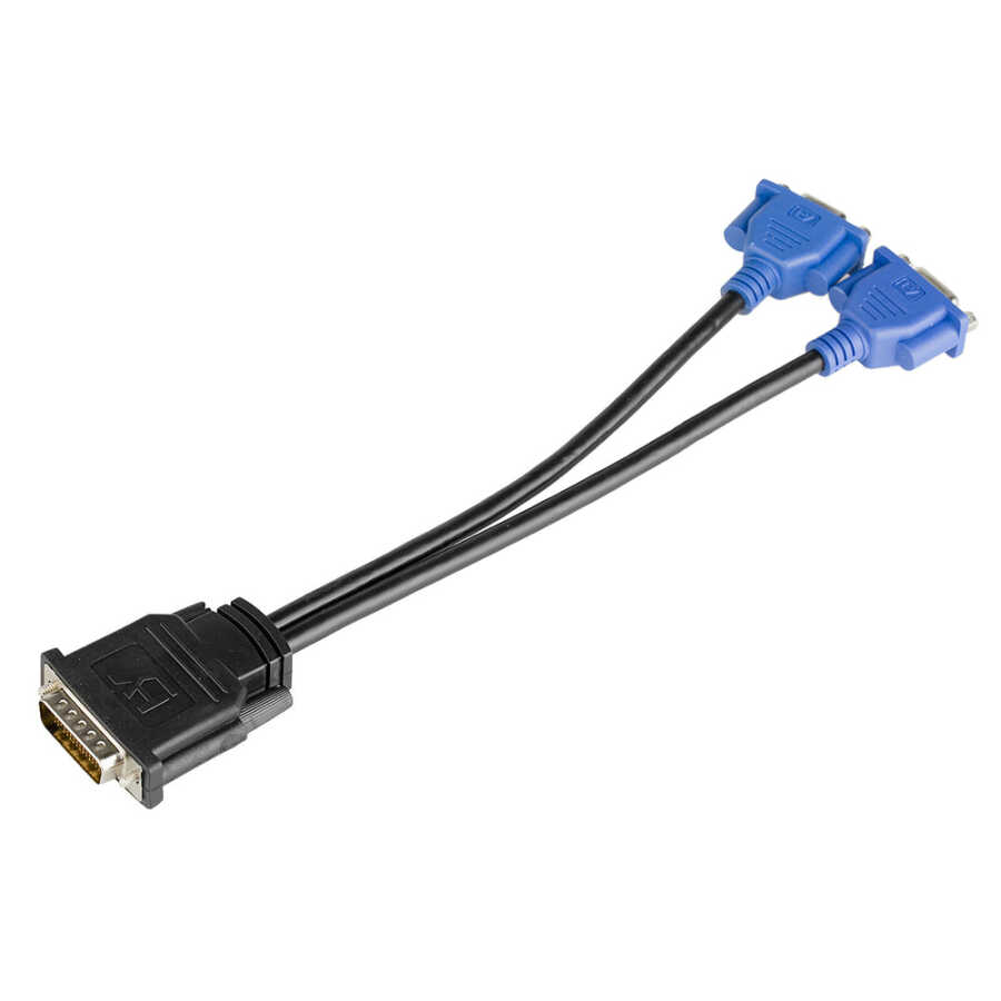 DMS-59 DMS59 Vga Splitter Kablo - 59 Pin Dvi to 2 Vga Çevirici