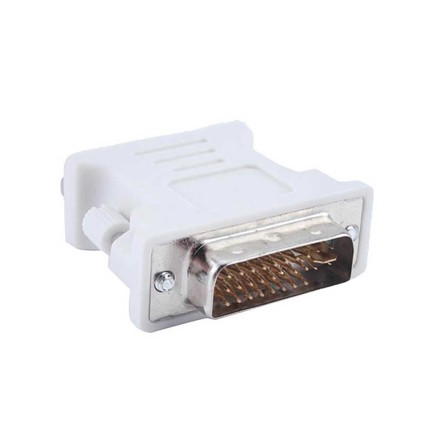 Dvi 24+5 Erkek to Vga Dişi Çevirici Dönüştürücü - Dvi Vga Adaptör