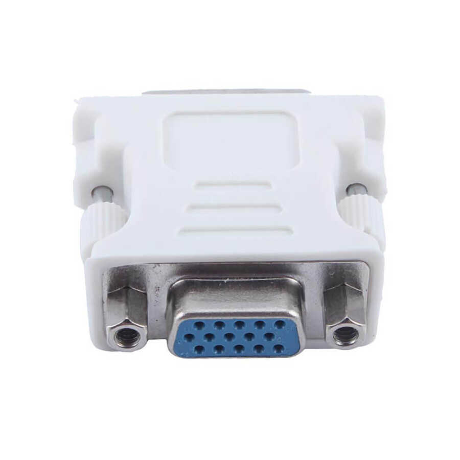 Dvi 24+5 Erkek to Vga Dişi Çevirici Dönüştürücü - Dvi Vga Adaptör
