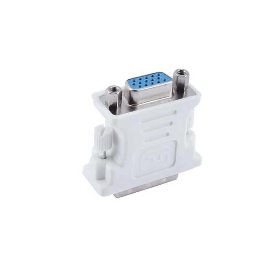 Dvi 24+5 Erkek to Vga Dişi Çevirici Dönüştürücü - Dvi Vga Adaptör