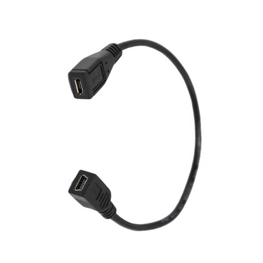 5 Pin Mini USB Dişi to Mikro USB Dişi Kablo - Micro Mini Usb 5 Pin Kablo- 30cm