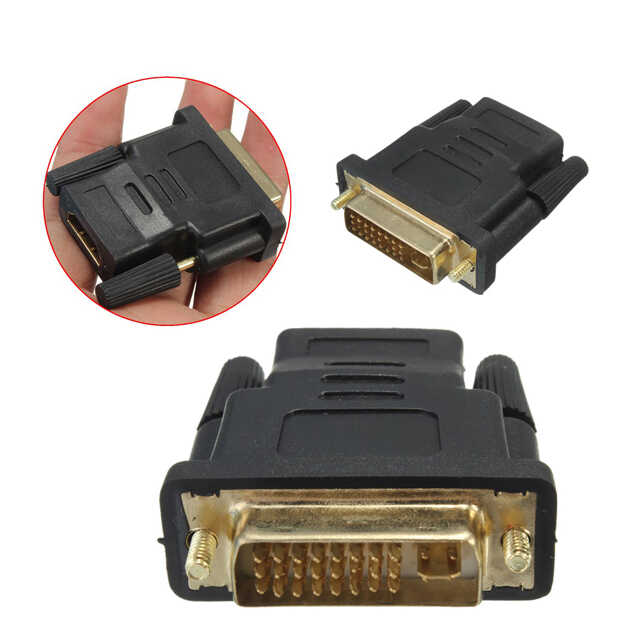 24+5 DVI Erkek to HDMI Dişi Çevirici Dvi to Hdmi