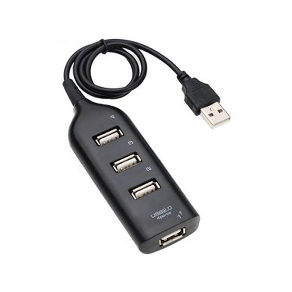 4 Port Usb Hub - Siyah