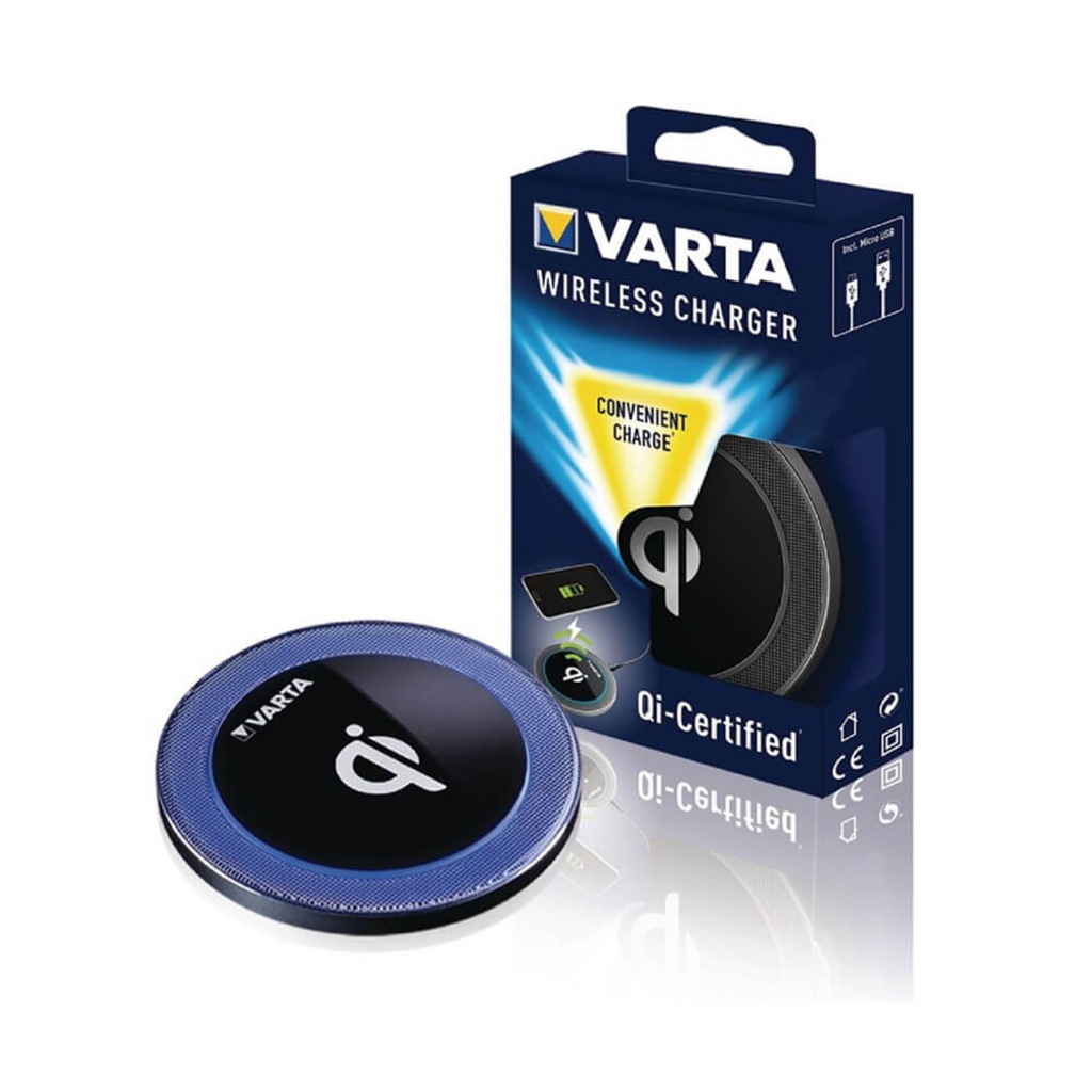 Varta Qi Kablosuz Cep Telefonu Şarj Cihazı - Wireless Şarj Aleti (438582483)