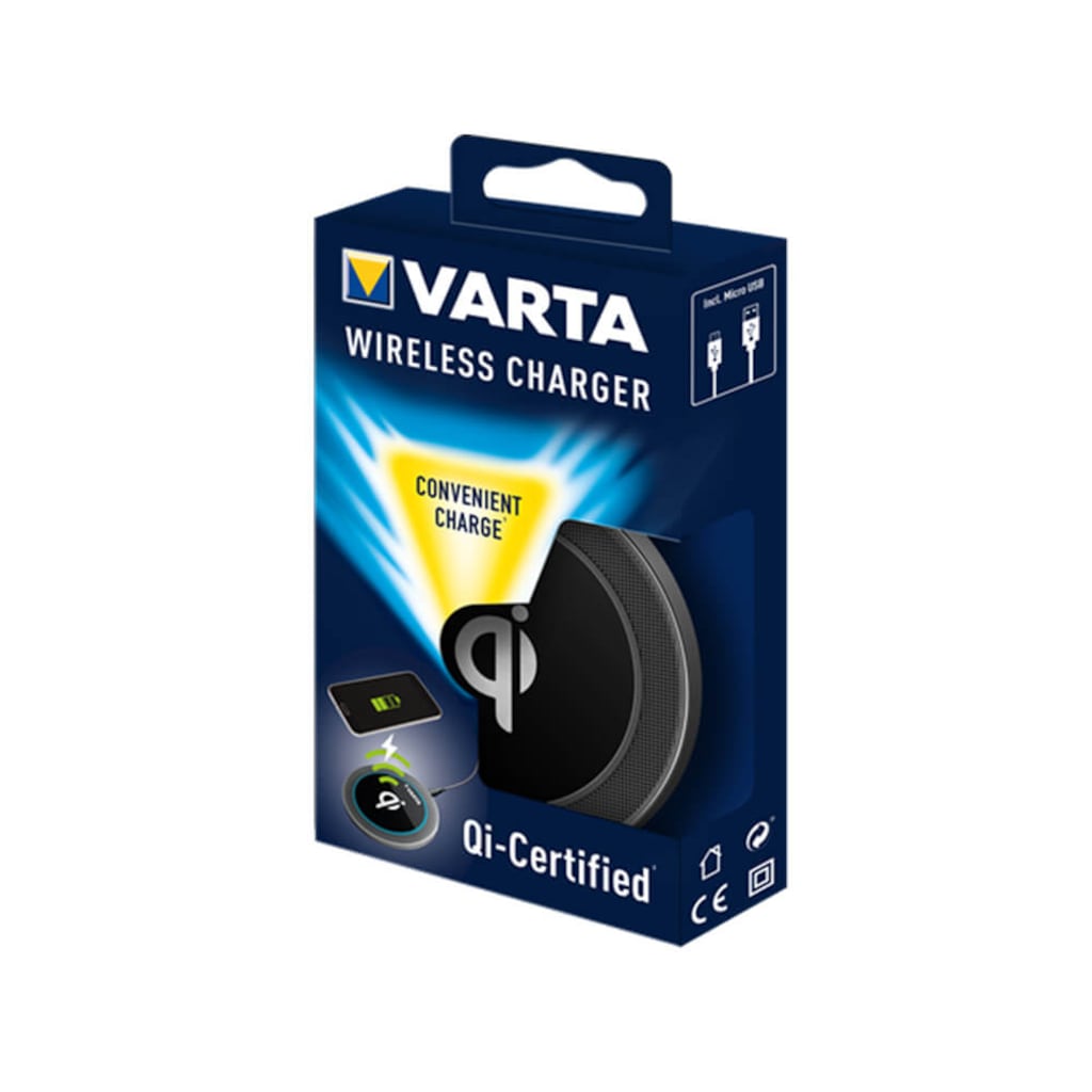 Varta Qi Kablosuz Cep Telefonu Şarj Cihazı - Wireless Şarj Aleti (438582483)