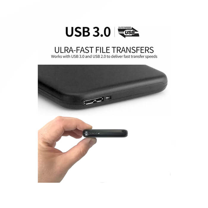 2.5 Hdd Kutusu Usb 3.0 Metal Harddisk Kutusu Micro Usb 3.0 Giriş
