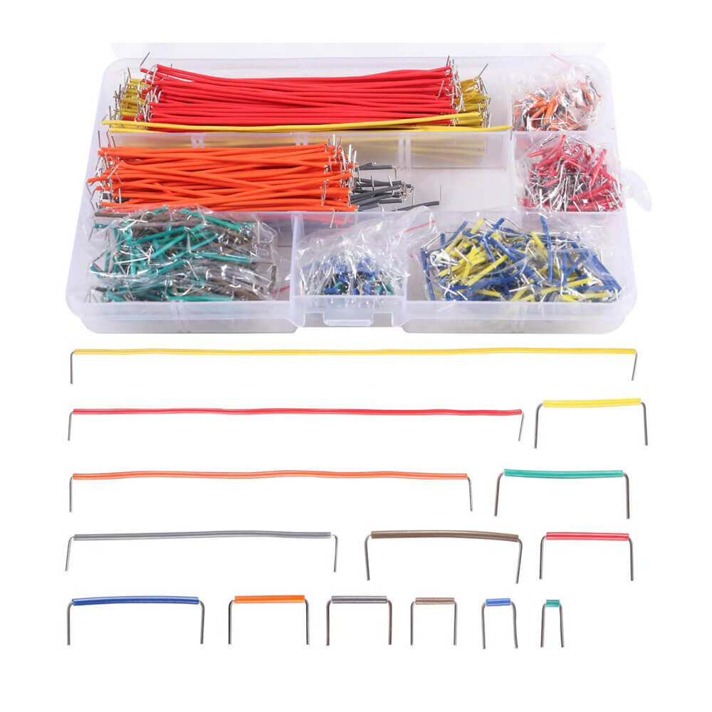 840 Adet 14 Boy Breadboard Jumper Uçları Açık Kesilmiş Tel Kablo