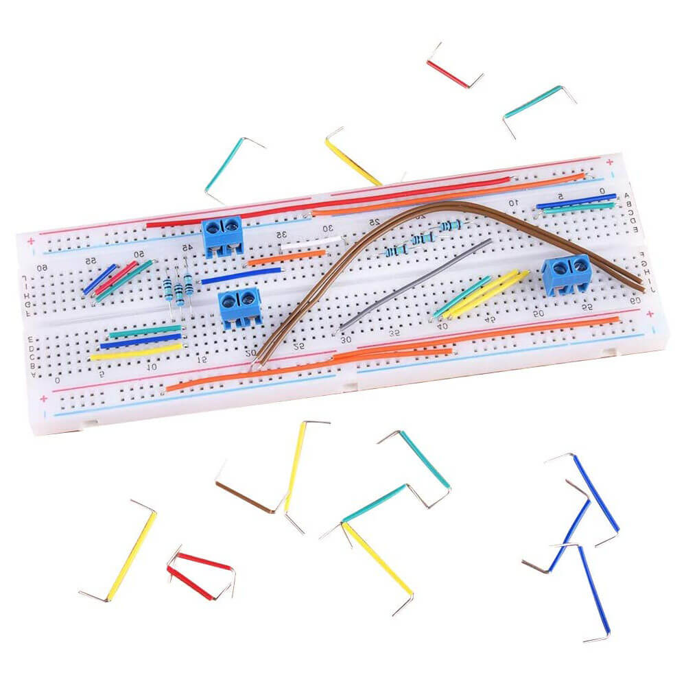 840 Adet 14 Boy Breadboard Jumper Uçları Açık Kesilmiş Tel Kablo