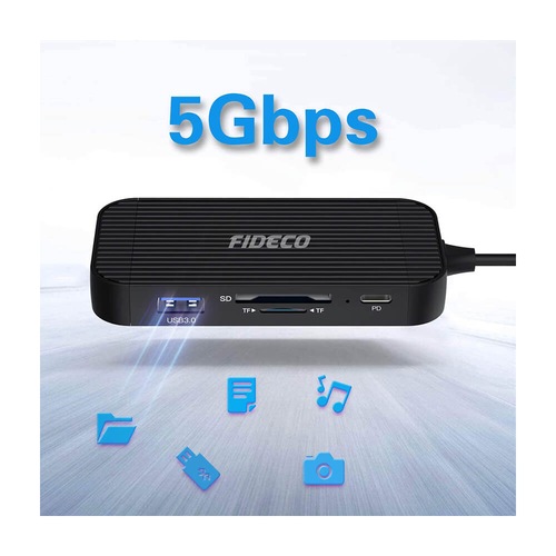 Type C Gigabit Ethernet 4K Hdmi Usb 3.0 Çoklayıcı Mic Kulaklık