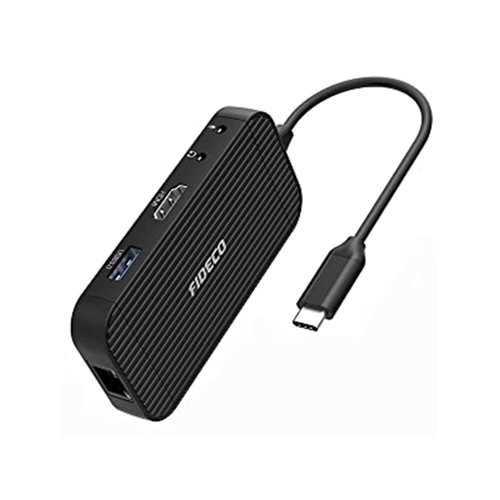 Type C Gigabit Ethernet 4K Hdmi Usb 3.0 Çoklayıcı Mic Kulaklık