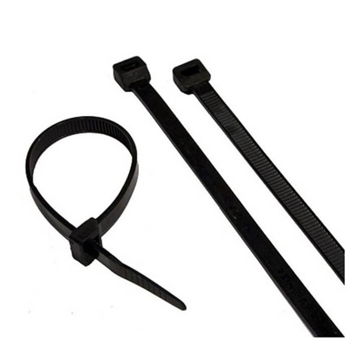370 3.6Mm - Siyah - 37 Cm Kablo Bağı - 100 Adet