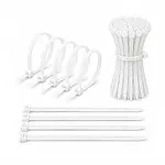 370*3.6mm - Beyaz- 40cm Kablo Bağı - 100 Adet