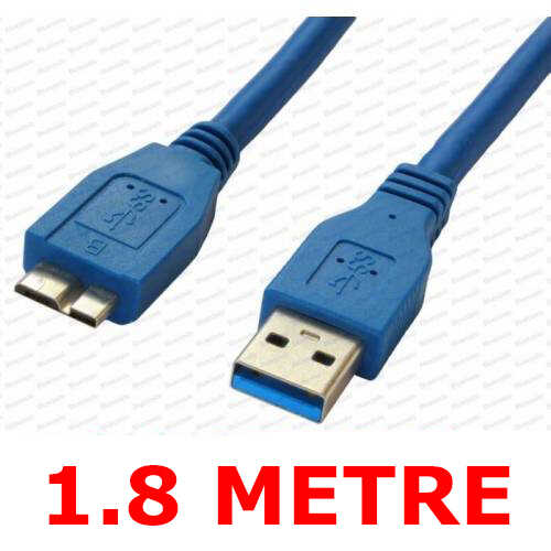 USB 3.0 To Micro Usb-B Harici Harddisk HDD Data Kablosu 1.8m