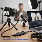 HDMI Video Capture Kartı USB 2.0 1080P Görüntü Yakalama