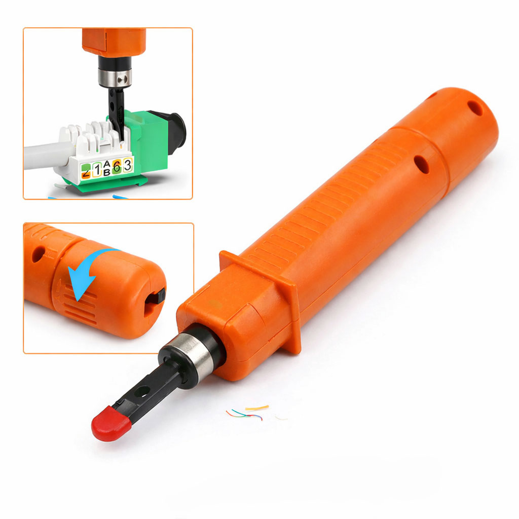 Ht-314b Data Irtibatlama Aleti - Kesici Ile Punchdown Tool Krone Pense