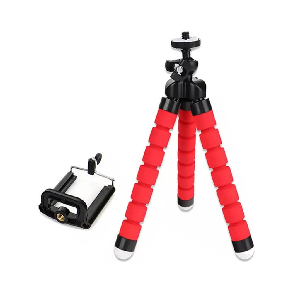 Iphone Samsung Xiaomi Ahtapot Tripod, Kamera Cep Telefonu Tripodu