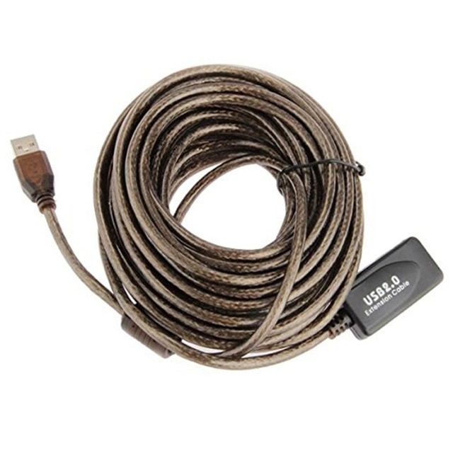 5m Metre Usb Uzatma Kablosu Çipli