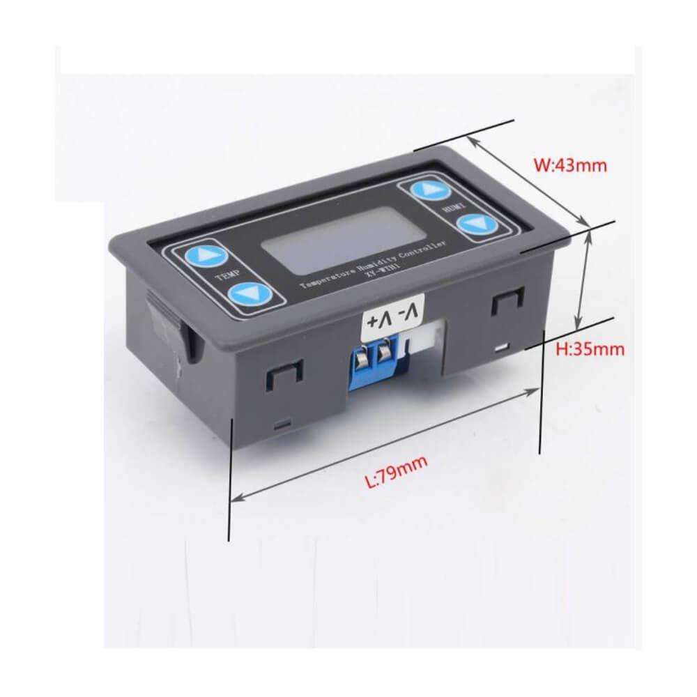 Sıcaklık Ve Nem Ölçer Ekranlı Röle Termostat Xy-Wth1 Thr317