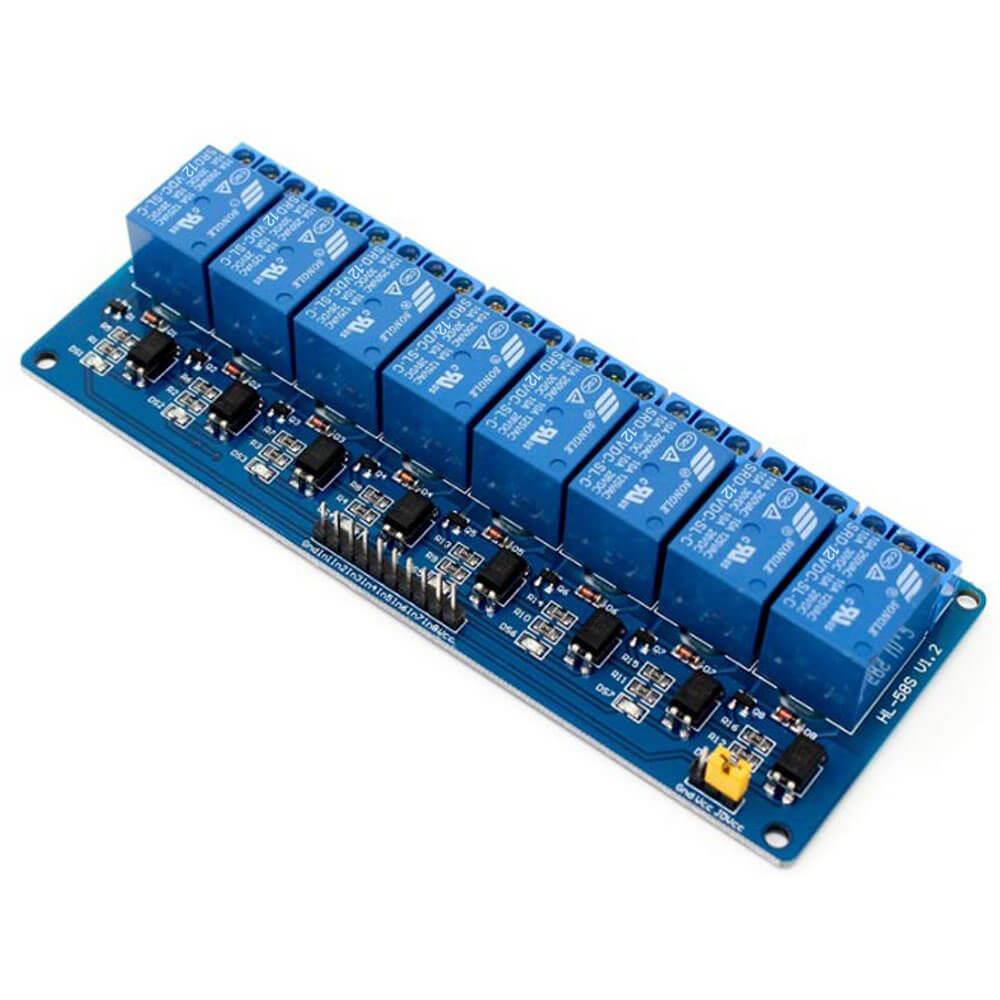 8 Kanal 12 V Röle Kartı