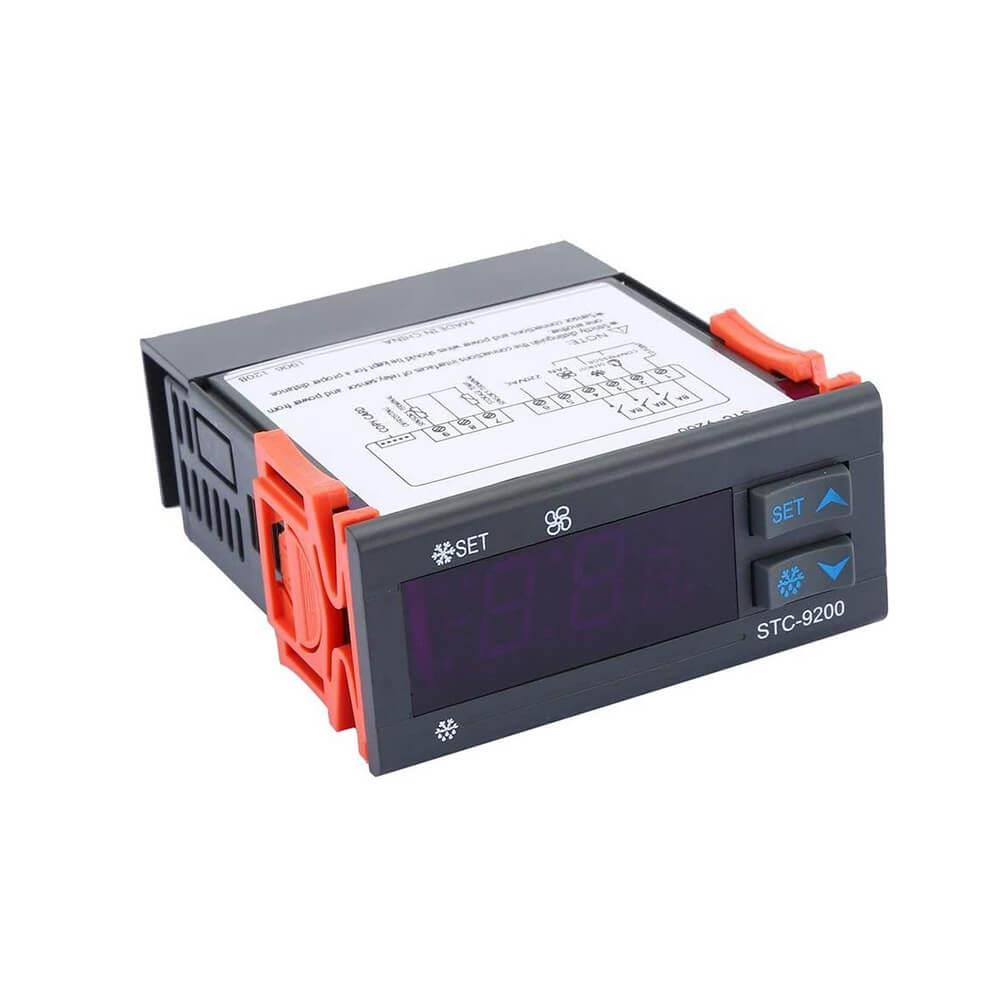 Stc-9200 Dijital Termostat Çift Prob Isı Sıcaklık Kontrol Cihazı