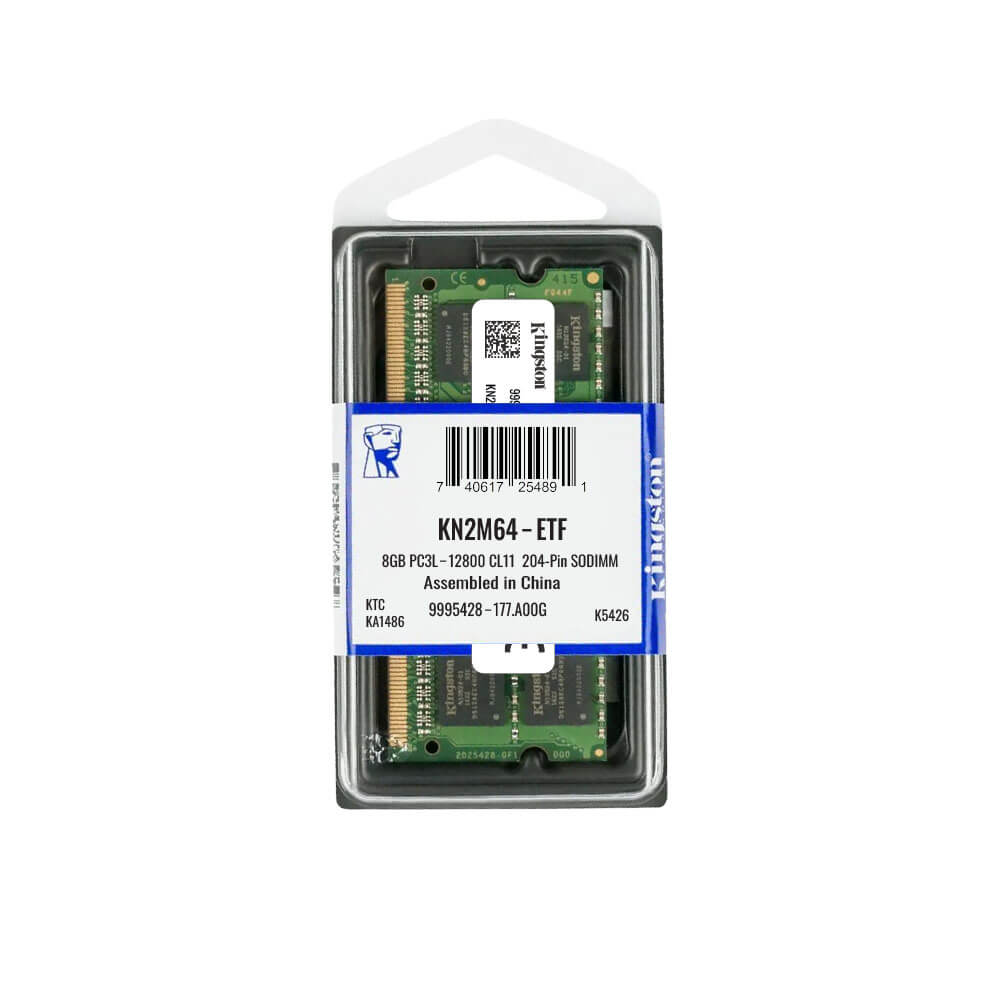 Kingston 8GB DDR3L 1600 MHz Notebook Ram Bellek - KN2M64-ETF - 1.35v