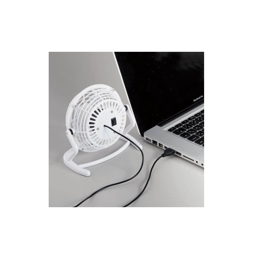 Masaüstü Usb Mini Fan Vantilatör Taşınabilir Usb Fan Beyaz (497371737)
